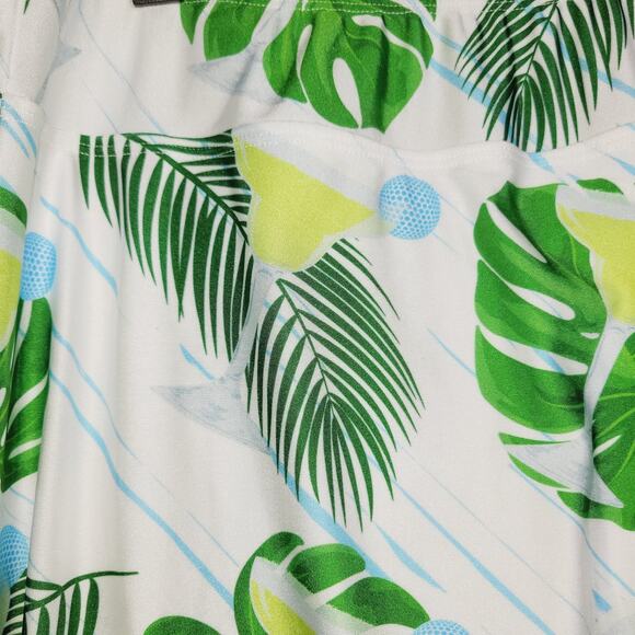 B Skinz Skort Womens 3X Palm Golf Tennis Pickleball Colorful Stretch Athleisure - Picture 4 of 13